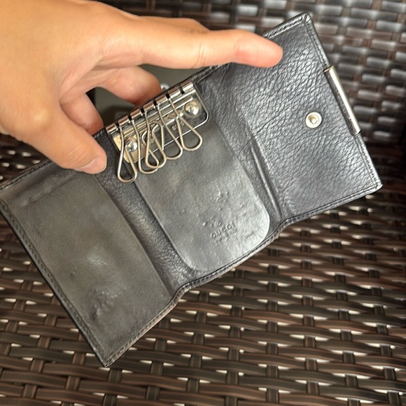 Gucci Key Holder/Key Case Leather with box - Picture 10 of 12